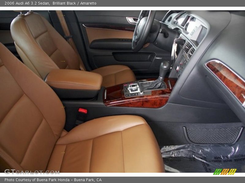 Brilliant Black / Amaretto 2006 Audi A6 3.2 Sedan
