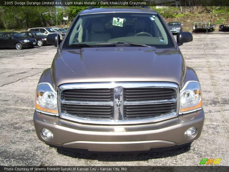 Light Khaki Metallic / Dark Khaki/Light Graystone 2005 Dodge Durango Limited 4x4