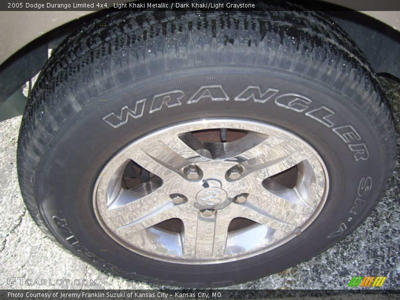 Light Khaki Metallic / Dark Khaki/Light Graystone 2005 Dodge Durango Limited 4x4
