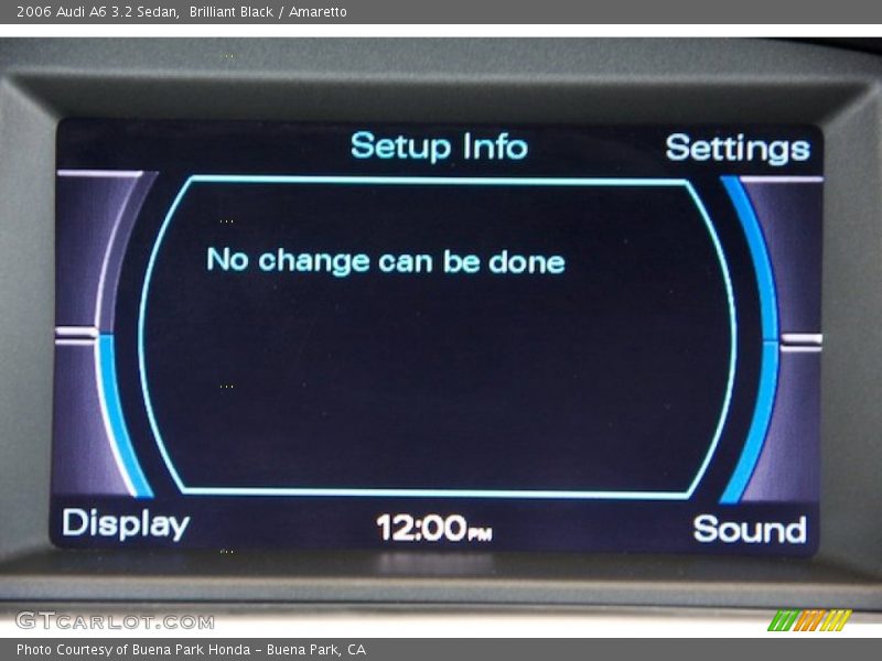 Brilliant Black / Amaretto 2006 Audi A6 3.2 Sedan