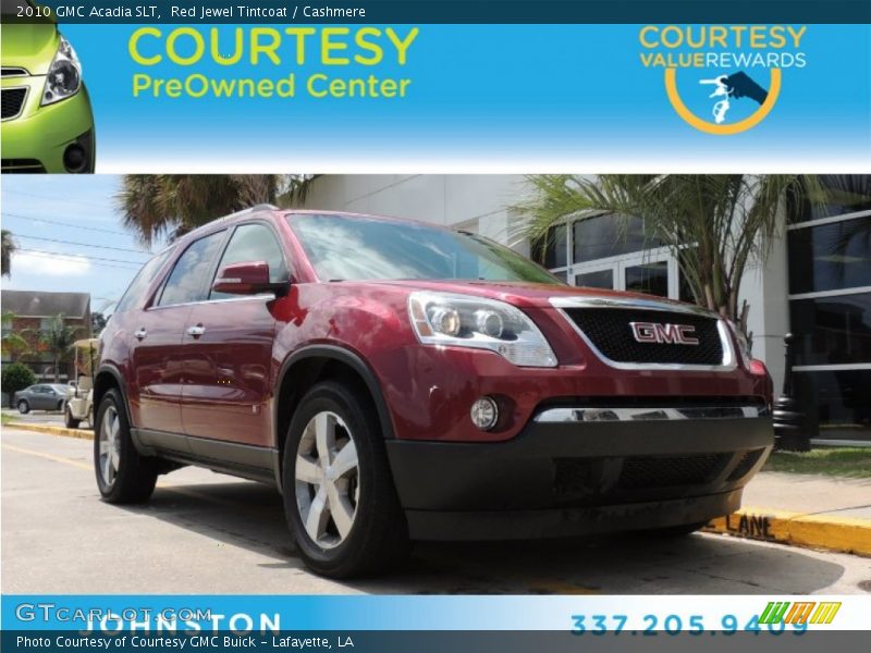 Red Jewel Tintcoat / Cashmere 2010 GMC Acadia SLT