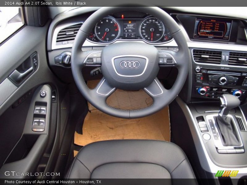 Ibis White / Black 2014 Audi A4 2.0T Sedan
