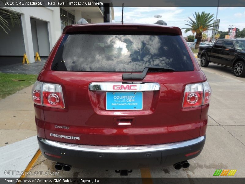 Red Jewel Tintcoat / Cashmere 2010 GMC Acadia SLT