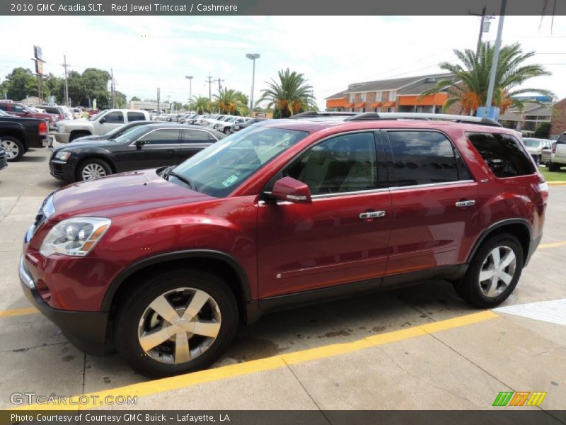 Red Jewel Tintcoat / Cashmere 2010 GMC Acadia SLT