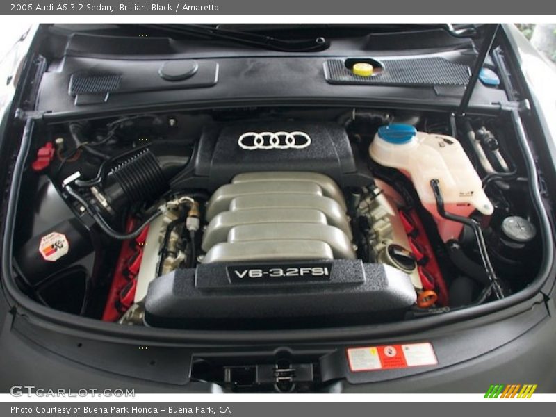 Brilliant Black / Amaretto 2006 Audi A6 3.2 Sedan