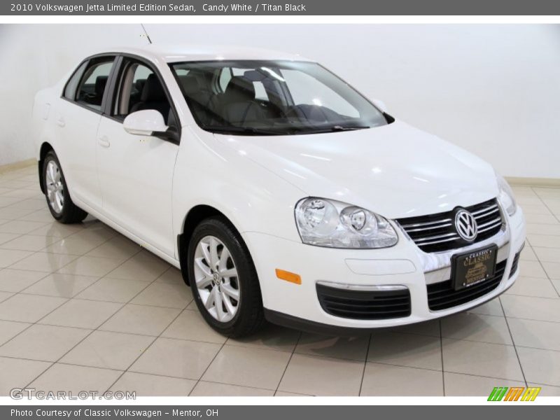 Candy White / Titan Black 2010 Volkswagen Jetta Limited Edition Sedan