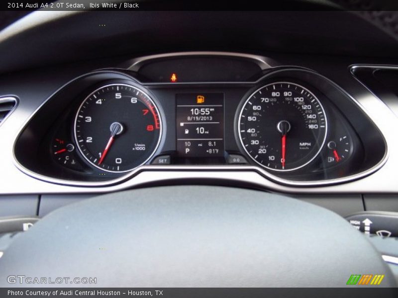 Ibis White / Black 2014 Audi A4 2.0T Sedan