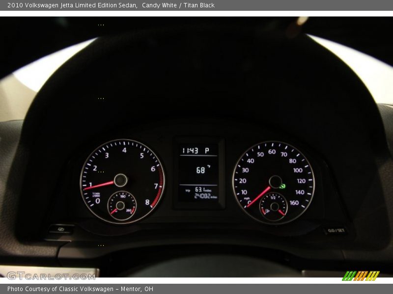 Candy White / Titan Black 2010 Volkswagen Jetta Limited Edition Sedan