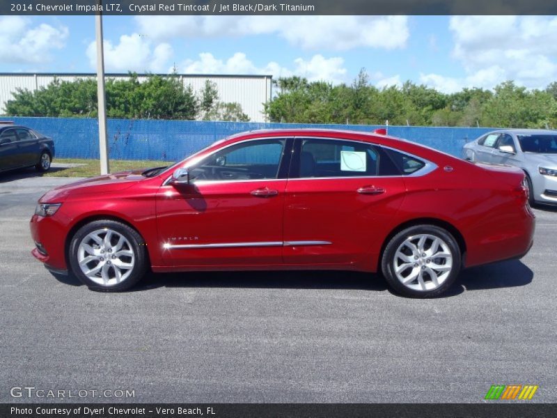 Crystal Red Tintcoat / Jet Black/Dark Titanium 2014 Chevrolet Impala LTZ