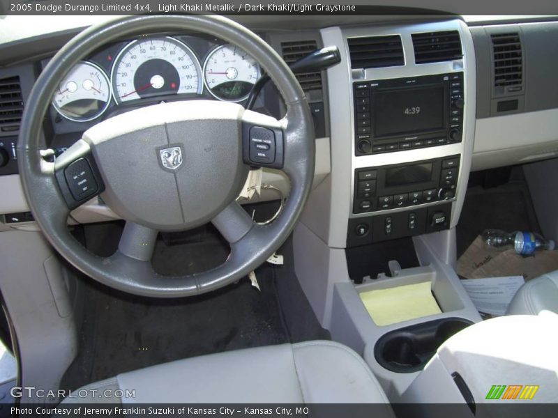 Light Khaki Metallic / Dark Khaki/Light Graystone 2005 Dodge Durango Limited 4x4