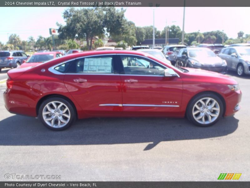 Crystal Red Tintcoat / Jet Black/Dark Titanium 2014 Chevrolet Impala LTZ