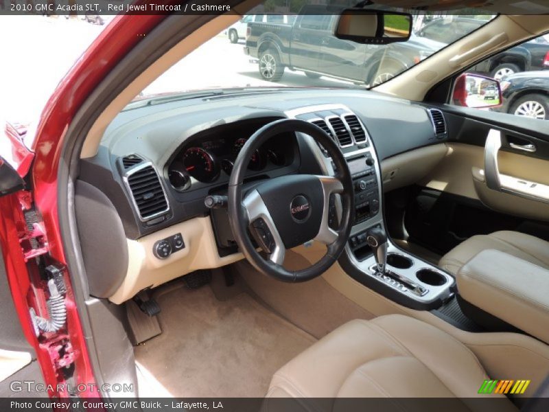 Red Jewel Tintcoat / Cashmere 2010 GMC Acadia SLT