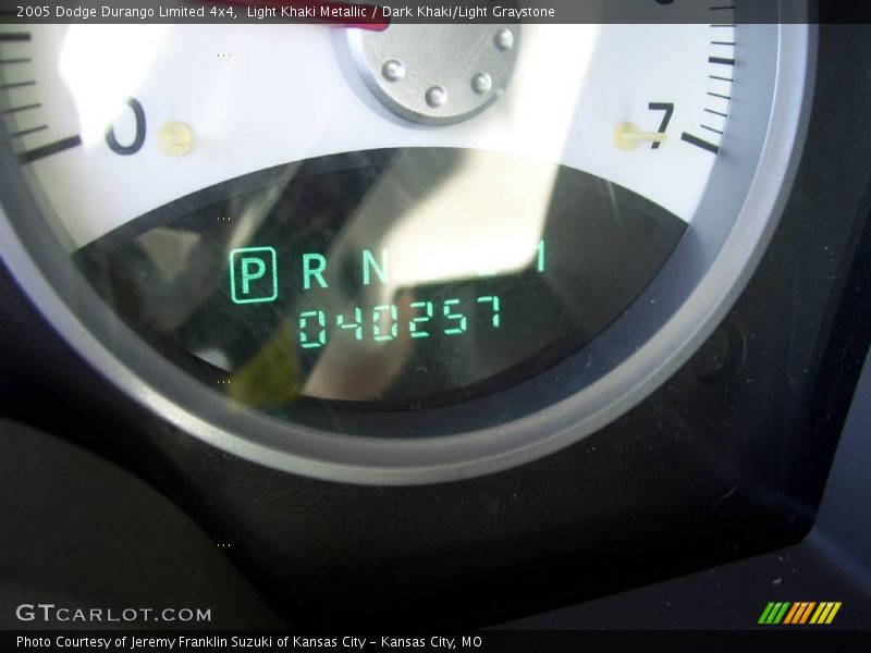 Light Khaki Metallic / Dark Khaki/Light Graystone 2005 Dodge Durango Limited 4x4