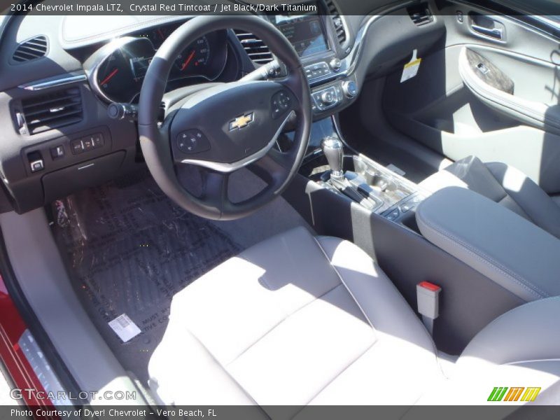 Crystal Red Tintcoat / Jet Black/Dark Titanium 2014 Chevrolet Impala LTZ