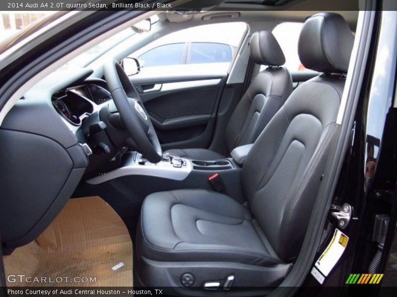 Brilliant Black / Black 2014 Audi A4 2.0T quattro Sedan