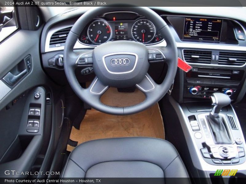 Brilliant Black / Black 2014 Audi A4 2.0T quattro Sedan