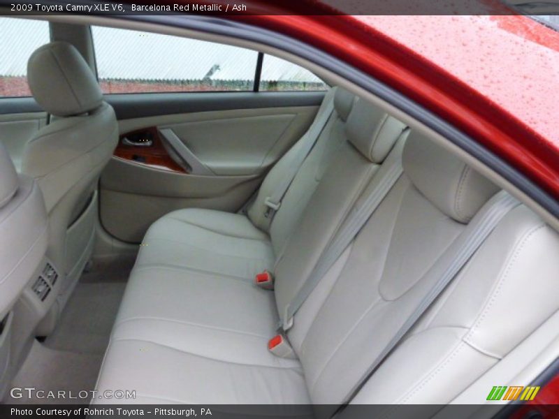 Barcelona Red Metallic / Ash 2009 Toyota Camry XLE V6