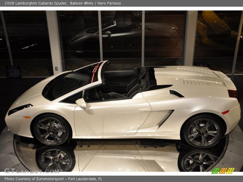 Balloon White / Nero Perseus 2008 Lamborghini Gallardo Spyder