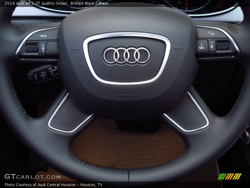 Brilliant Black / Black 2014 Audi A4 2.0T quattro Sedan