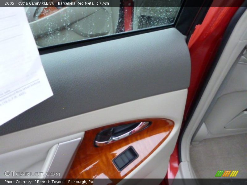 Barcelona Red Metallic / Ash 2009 Toyota Camry XLE V6
