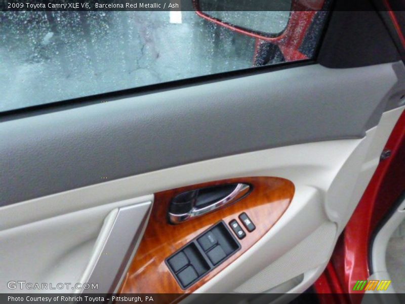 Barcelona Red Metallic / Ash 2009 Toyota Camry XLE V6