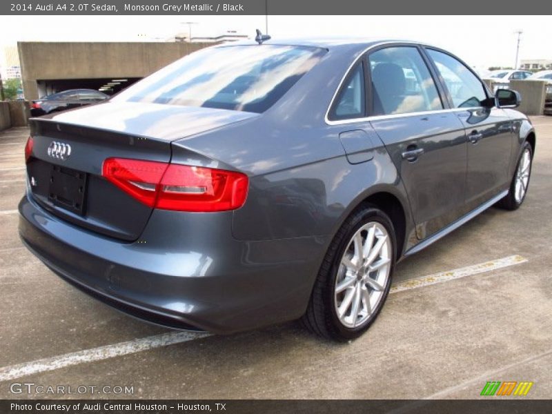 Monsoon Grey Metallic / Black 2014 Audi A4 2.0T Sedan
