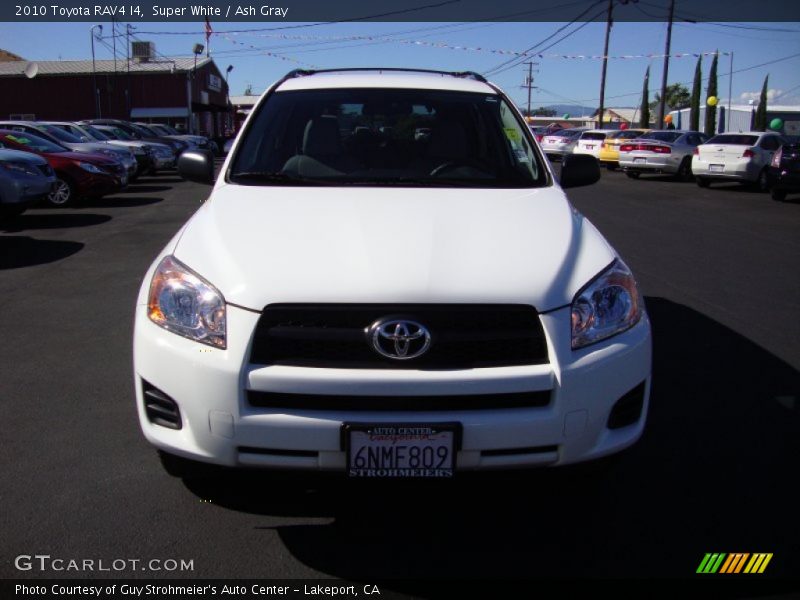 Super White / Ash Gray 2010 Toyota RAV4 I4
