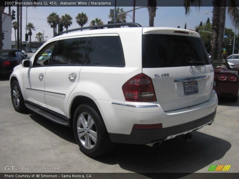 Alabaster White / Macadamia 2007 Mercedes-Benz GL 450