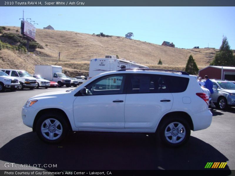 Super White / Ash Gray 2010 Toyota RAV4 I4