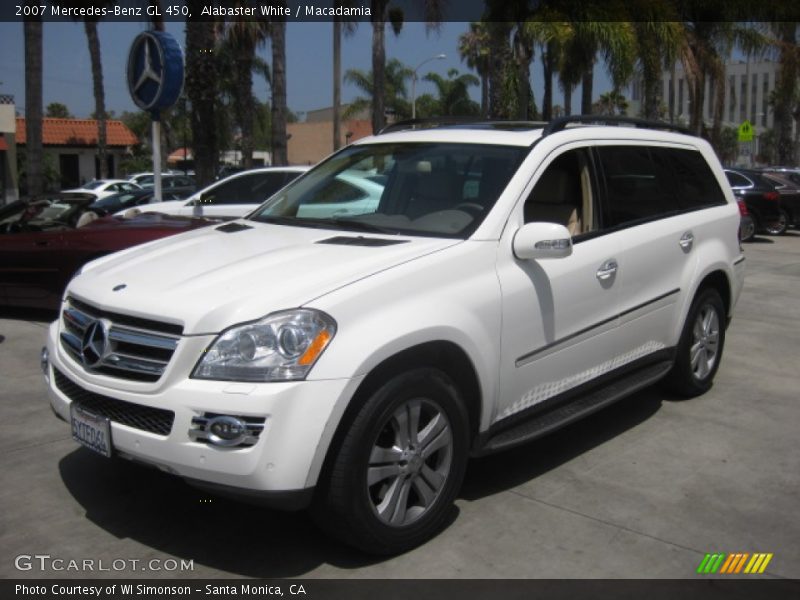 Alabaster White / Macadamia 2007 Mercedes-Benz GL 450