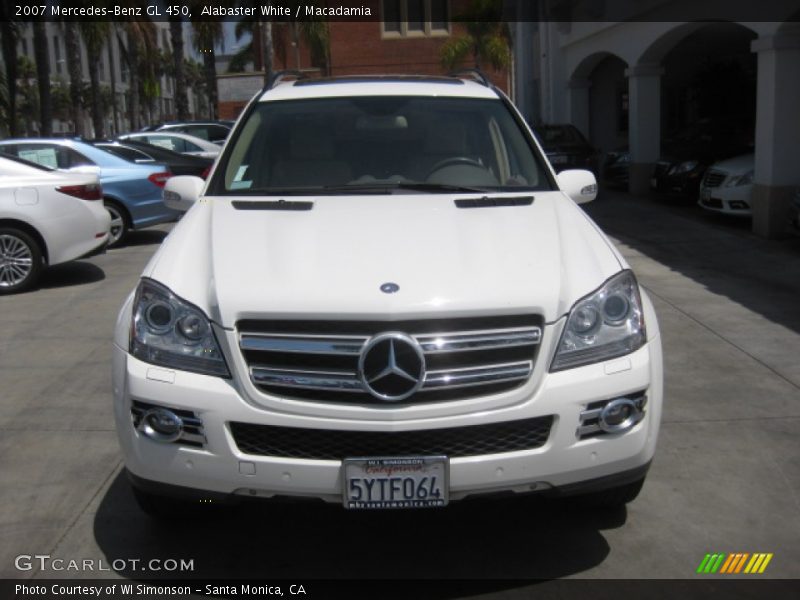 Alabaster White / Macadamia 2007 Mercedes-Benz GL 450