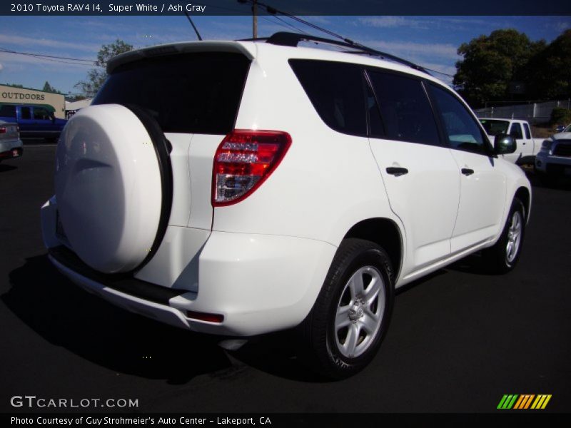 Super White / Ash Gray 2010 Toyota RAV4 I4