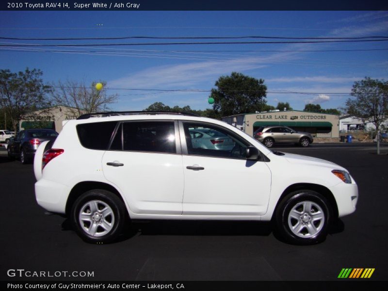 Super White / Ash Gray 2010 Toyota RAV4 I4