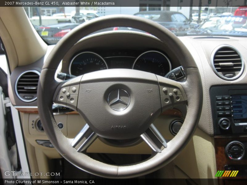Alabaster White / Macadamia 2007 Mercedes-Benz GL 450