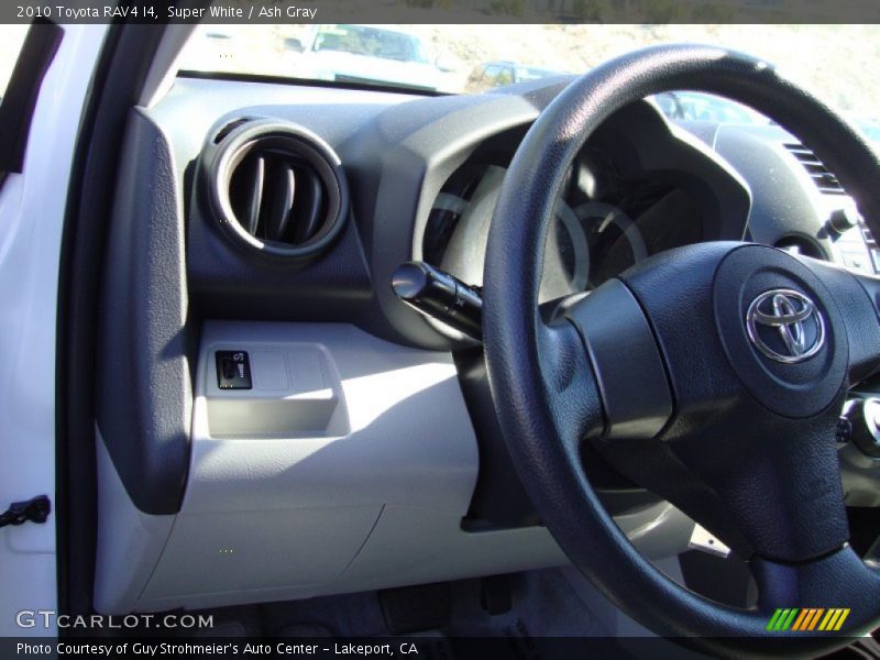 Super White / Ash Gray 2010 Toyota RAV4 I4