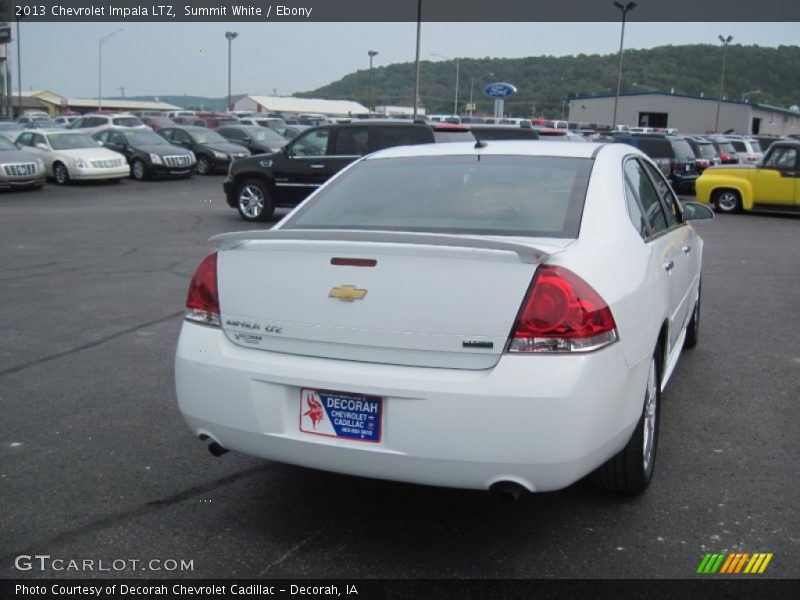 Summit White / Ebony 2013 Chevrolet Impala LTZ