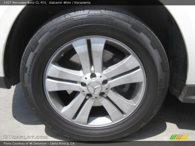 Alabaster White / Macadamia 2007 Mercedes-Benz GL 450