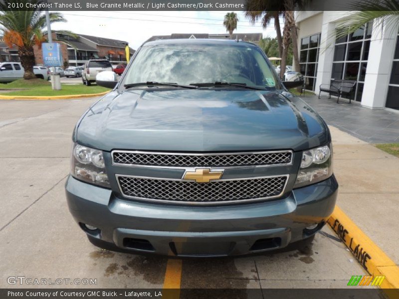 Blue Granite Metallic / Light Cashmere/Dark Cashmere 2010 Chevrolet Tahoe LS