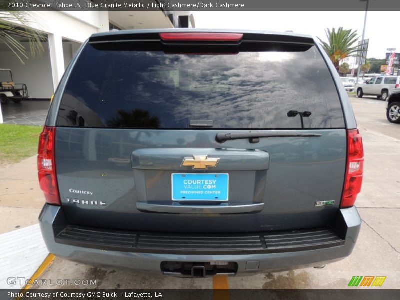 Blue Granite Metallic / Light Cashmere/Dark Cashmere 2010 Chevrolet Tahoe LS