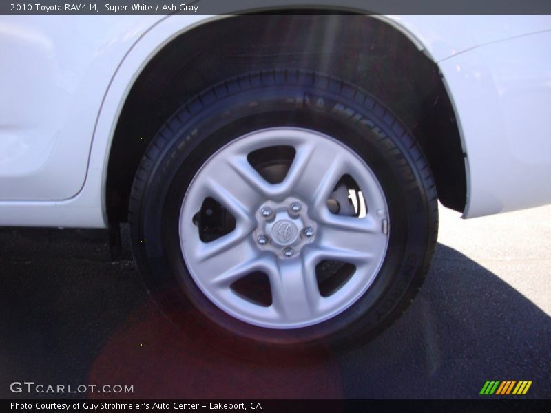 Super White / Ash Gray 2010 Toyota RAV4 I4