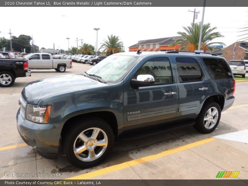 Blue Granite Metallic / Light Cashmere/Dark Cashmere 2010 Chevrolet Tahoe LS