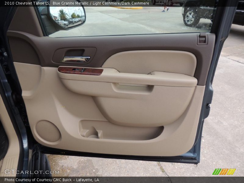 Blue Granite Metallic / Light Cashmere/Dark Cashmere 2010 Chevrolet Tahoe LS