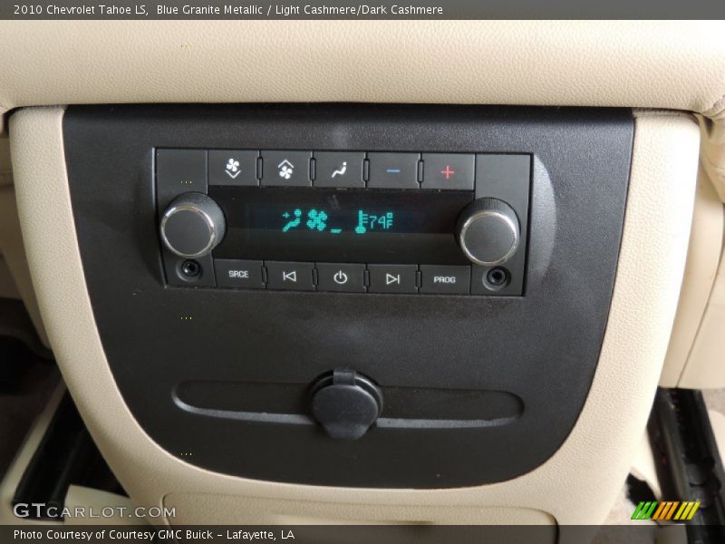 Blue Granite Metallic / Light Cashmere/Dark Cashmere 2010 Chevrolet Tahoe LS