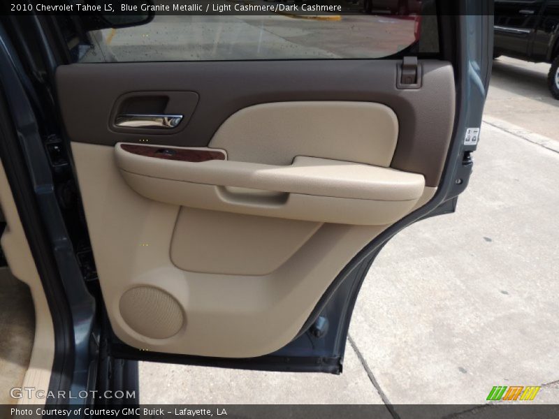 Blue Granite Metallic / Light Cashmere/Dark Cashmere 2010 Chevrolet Tahoe LS