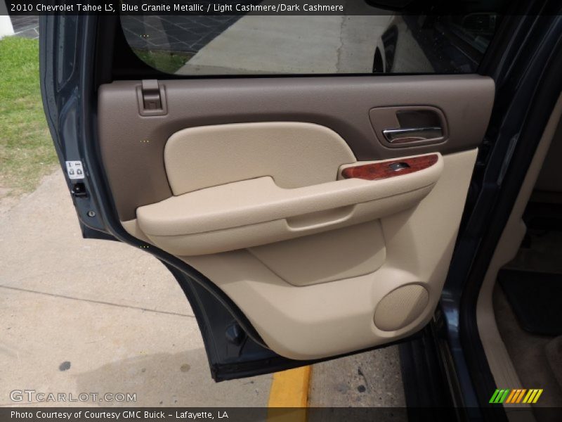 Blue Granite Metallic / Light Cashmere/Dark Cashmere 2010 Chevrolet Tahoe LS