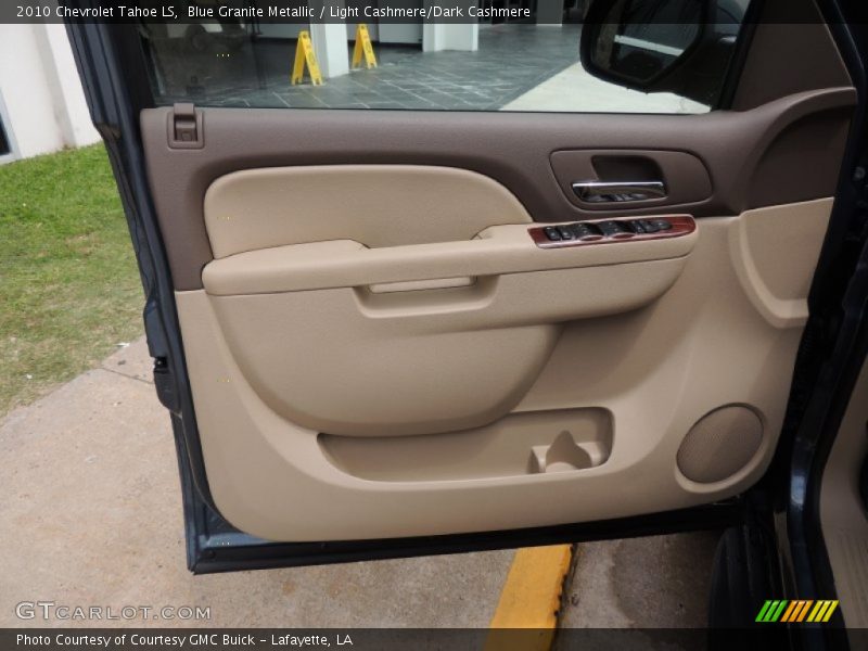 Blue Granite Metallic / Light Cashmere/Dark Cashmere 2010 Chevrolet Tahoe LS