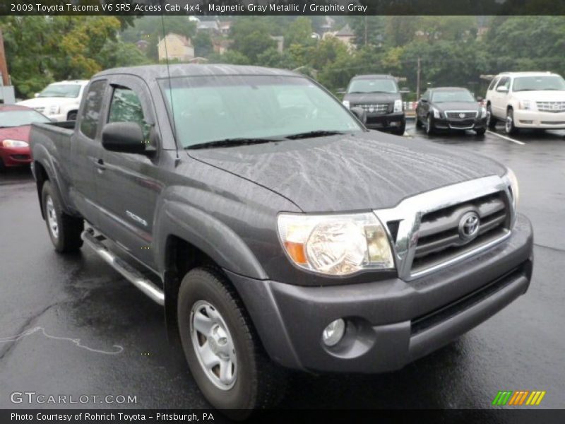 Magnetic Gray Metallic / Graphite Gray 2009 Toyota Tacoma V6 SR5 Access Cab 4x4