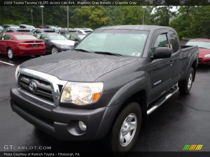 Magnetic Gray Metallic / Graphite Gray 2009 Toyota Tacoma V6 SR5 Access Cab 4x4