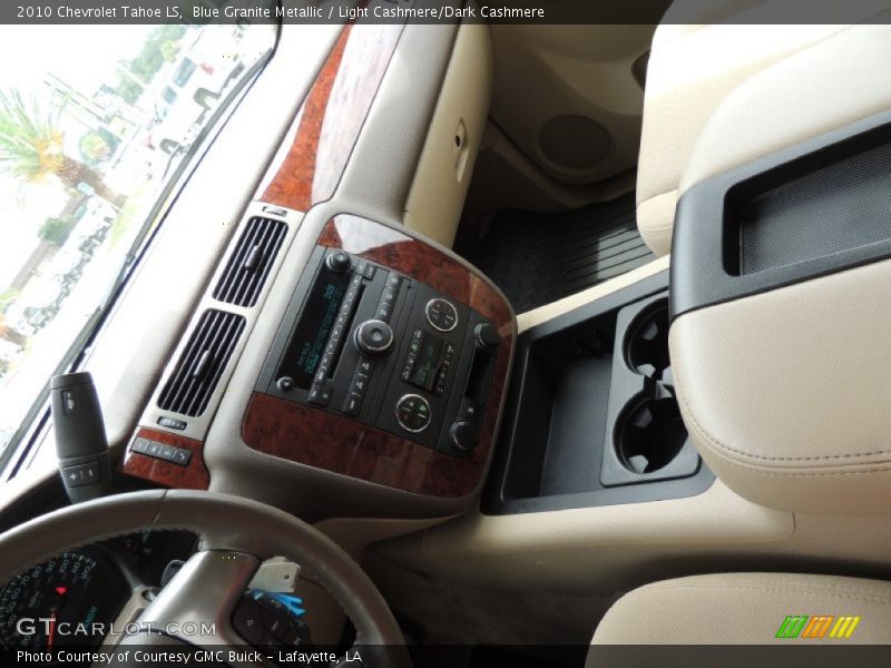 Blue Granite Metallic / Light Cashmere/Dark Cashmere 2010 Chevrolet Tahoe LS