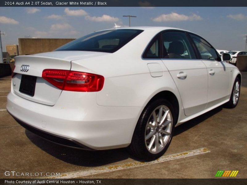 Glacier White Metallic / Black 2014 Audi A4 2.0T Sedan